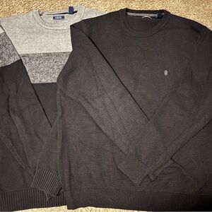 Lot of 2 IZOD Men’s Sweaters XL | Heavier Weight, Casual or Dress